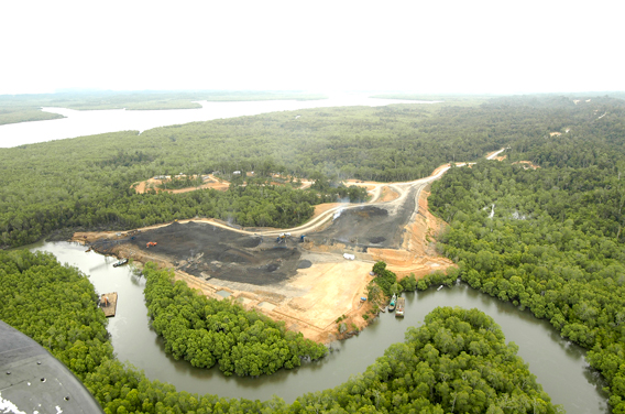 Industrial area loading site. Photo courtesy of Stanislav Lhota.